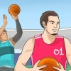 At spille basketball