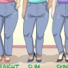 Skjul mavefedt i jeans