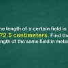 Konverter centimeter til meter