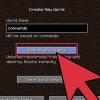 Brug af kommandoblokke i minecraft