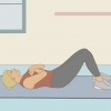 Lave curl ups