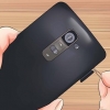 Fjernelse af batteriet fra en lg g2
