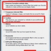 Slet cookies fra en browser