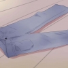 Tager størrelsen af ​​jeans