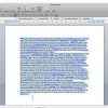 Justering af linjeafstanden i et word-dokument