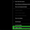 Skjul proceslinjen i windows