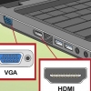 Tilslut en skærm til din bærbare computer