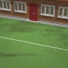 Hældning af en betonterrasse