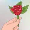 Fastgør en boutonniere