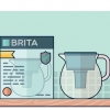 Brug af en brita-vandkande