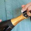 Åbning af en champagneflaske