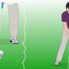 Holder en golfkølle