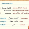 Design en signatur