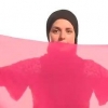 Iført hijab