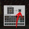 Brug af en tragt i minecraft
