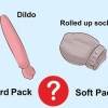 Iført en kunstig penis til transkønnede mænd