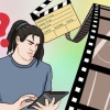 Kysser en pige i biografen