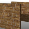 Mursten en mur