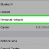 Gør din iphone til et 'personligt hotspot'