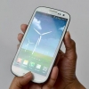 Tager et skærmbillede på en galaxy s3