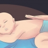 Bøvs en sovende baby