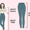 Iført højtaljede jeans