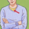 Iført en sweater (til mænd)