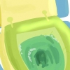 Luk et toilet op, når du har skyllet en toiletrulle ud