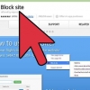 Bloker et websted i google chrome