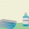 Få gule pletter ud af plastik