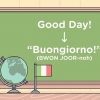 Sig hej på italiensk