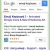 Aktivering af tastaturet med emoji-humørikoner i ios