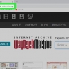 Brug af internet archives wayback machine
