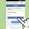 Skift dit profilbillede på facebook mobile