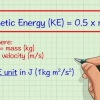 Beregn kinetisk energi