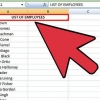 Sorter kolonner alfabetisk i microsoft excel