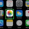 Føj tekst til et billede på en iphone