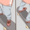 Stående på et skateboard