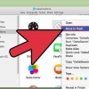 Afinstaller programmer på en mac