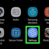 Åbn samsung cloud på samsung galaxy
