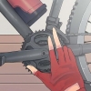 Skifter på en cykel