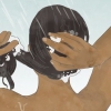 Påfør tape-hair extensions