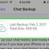 Gendan slettede beskeder i whatsapp