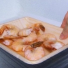 Forbered forkogte rejer