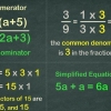 Forenkling af matematiske brøker