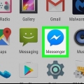 Gem billeder til facebook messenger til android