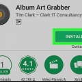Tilføj albumcover på android