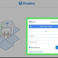 Tilføj filer til dropbox