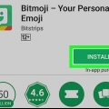 Brug af bitmoji på facebook