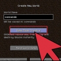 Brug af kommandoblokke i minecraft